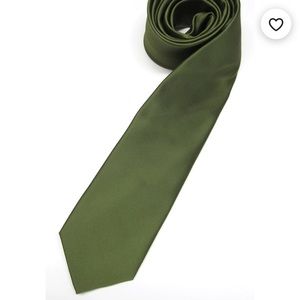 Martini Olive green modern style neckties